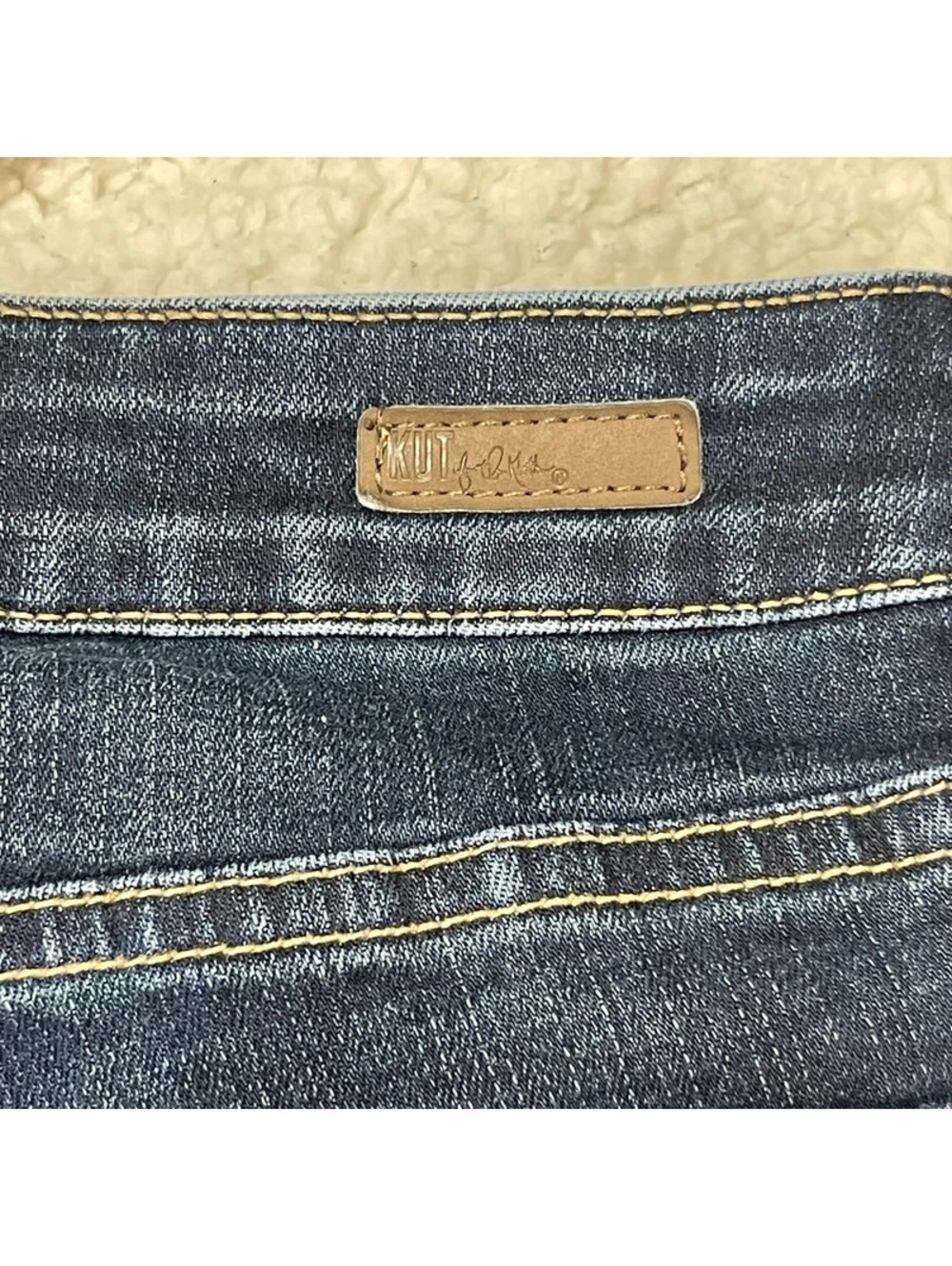 Kut from the Kloth Diana Skinny Jeans Women's Size 4 Medium Wash Stretch Denim - Picture 8 of 9